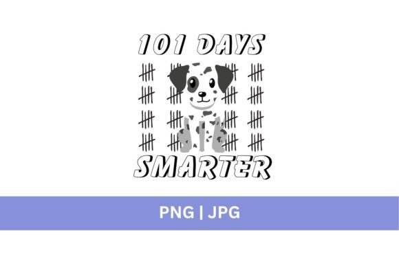 101 Days of School Dalmatian Dog Svg: A Design Asset for Creative Projects