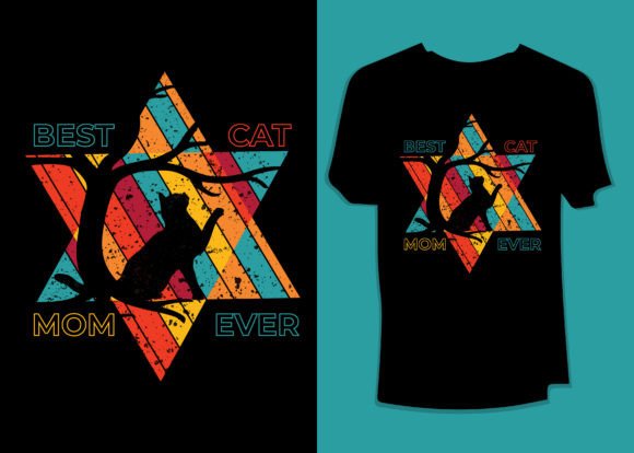 Best Cat Mom Ever: Designing with Heart and Retro Style