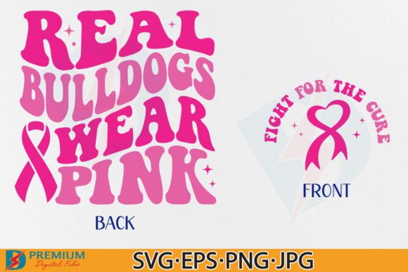 Breast Cancer Awareness Pink SVG Bulldog: A Design Asset Guide