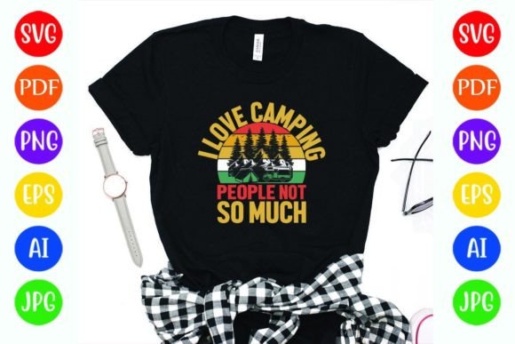 Camp Design: I Love Campin for Creative Projects