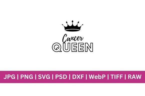 Cancer Queen: Empowering Visuals for Modern Design