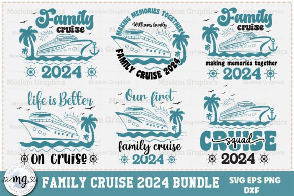 Cruise SVG, Family Cruise 2024 Bundle: Design Your Voyage