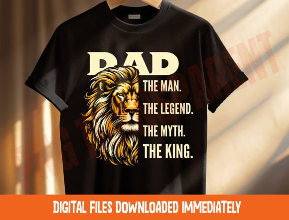 DAD The Man The Myth The Legend: A Designer's Asset