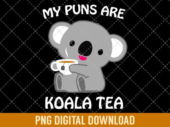 Funny My Puns Are Koala Tea: A Design Asset for Quality Fun