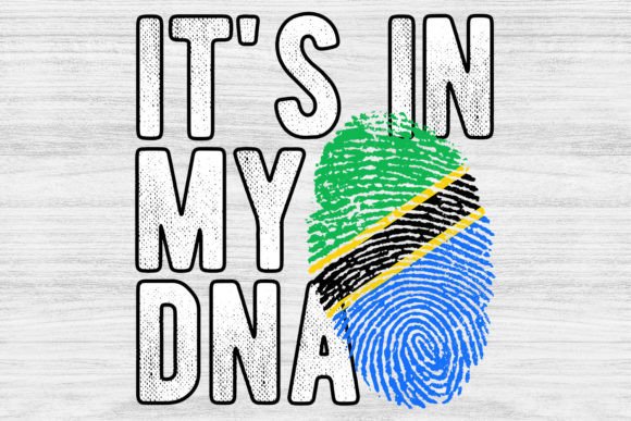 It's in My DNA: Tanzania Flag PNG for Bold Branding